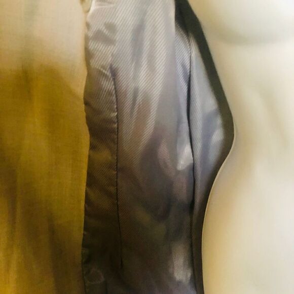 COPY - Alessandro Miele Gray Wrap Ruffled Tail Coat WMS L - Picture 6 of 8